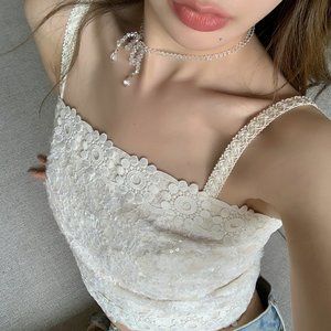 2021 summer new style lace slimming slim design